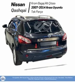 Nissan Qashqai Krom Bagaj Alt Çıtası 2007-2014 P.Çelik thumbnail 1