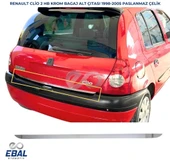 Renault Clio 2 HB Krom Alt Bagaj Çıtası 1998-2005 P.Çelik thumbnail 1