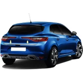 Renault Megane 4 Krom Bagaj Alt Çıtası 2015 Üzeri P. Çelik (HB) - 1