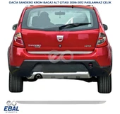 Dacia Sandero Krom Bagaj Alt Çıtası 2006-2012 P.Çelik - 1