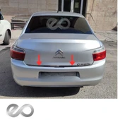 Citroen C-Elysee Krom Bagaj Alt Çıta 2012-2019 Arası P.Çelik thumbnail 2