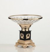 Vitale Gold Ayaklı Dekoratif Kase 24x24x32 cm AK.JD0004 - 1