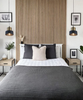 TT Aydınlatma TT031-1-SY-ESK-YTK  Mat Siyah-Eskitme Yatak Başlık A thumbnail 1