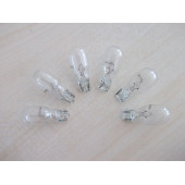 T10 DİPSİZ AMPUL (BÜYÜK KAFA) 12V 8W (1ADET FİYATI) T10 PARK, SİNYAL, PLAKA, GERİ VİTES AMPULU - 1