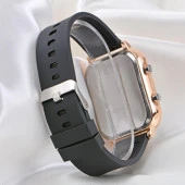 Silikon Kordon Dijital Led Unisex Kol Saati (akıllı Saat Değildir.) - 3