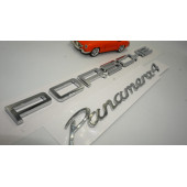 Porsche Panamera 4 Bagaj 3M 3D ABS Yazı Logo Amblem Seti - 4