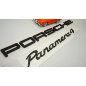 Porsche Panamera 4 Bagaj 3M 3D ABS Yazı Logo Amblem Seti thumbnail 4