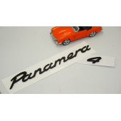 Porsche Panamera 4 Bagaj 3M 3D ABS Yazı Logo Amblem Seti - 2