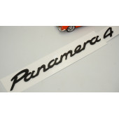 Porsche Panamera 4 Bagaj 3M 3D ABS Yazı Logo Amblem Seti - 3