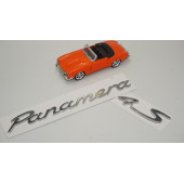 Porsche Panamera 4S Bagaj 3M 3D ABS Yazı Logo Amblem Seti - 2