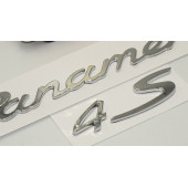 Porsche Panamera 4S Bagaj 3M 3D ABS Yazı Logo Amblem Seti - 4