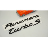 Porsche Panamera Turbo S Bagaj 3M 3D ABS Yazı Logo Amblem Seti - 3