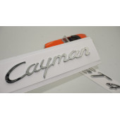 Porsche Cayman GT4 Bagaj 3M 3D ABS Yazı Logo Amblem Seti - 1