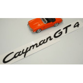 Porsche Cayman GT4 Bagaj 3M 3D ABS Yazı Logo Amblem Seti - 3