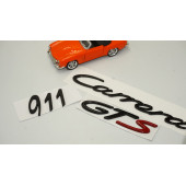 Porsche 911 Carrera GTS Bagaj 3M 3D ABS Yazı Logo Amblem Seti - 2