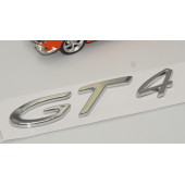 Porsche GT4 Bagaj 3M 3D ABS Yazı Logo Amblem - 3