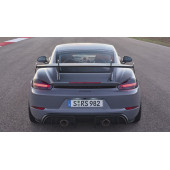 Porsche GT4 Bagaj 3M 3D ABS Yazı Logo Amblem - 6
