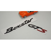 Porsche Boxster GTS Bagaj 3M 3D ABS Yazı Logo Amblem Seti - 2