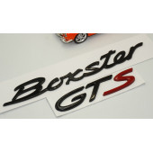 Porsche Boxster GTS Bagaj 3M 3D ABS Yazı Logo Amblem Seti - 3