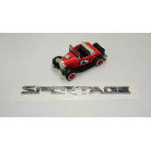 Kia Sportage 2011 2016 Modeller Bagaj Krom Abs 3M 3D Yazı Logo Amblem - 2