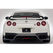 Nissan GTR Bagaj 3M 3D Krom Metal Logo Amblem - 5