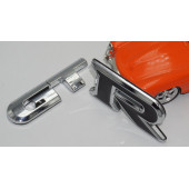 Nissan GTR Bagaj 3M 3D Krom Metal Logo Amblem - 4