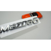 Mazda 6 Yeni Nesil Krom ABS 3M Bagaj Yazı Logo - 1