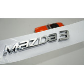 Mazda 3 Yeni Nesil Krom ABS 3M Bagaj Yazı Logo - 1