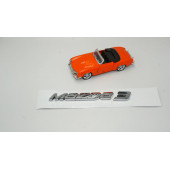 Mazda 3 Yeni Nesil Krom ABS 3M Bagaj Yazı Logo - 2