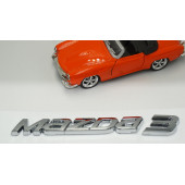 Mazda 3 Yeni Nesil Krom ABS 3M Bagaj Yazı Logo - 3