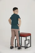 Teknur Erkek Çocuk Code Kumaş Kısa Kol Pijama Takım T-48424 thumbnail 6
