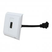 Sıva Üstü HDMI Duvar Prizi - Kablolu - 1