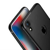 Apple iPhone XR Kılıf Şarj Tıpalı Silikon Kılıf Kamera Korumalı - 6