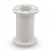 Mobilya Koltuk Kanepe Tezgah Ünite Ayağı Ayarlı Beyaz Baza Ayak 10 cm - 1