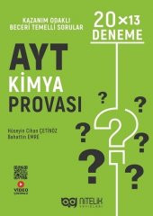 AYT Kimya Provası 20x13 Deneme - 1