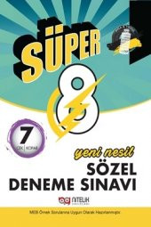 Süper 8. Sınıf Yeni Nesil Sözel 7 Deneme Sınavı - 1