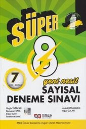 Nitelik Yayınları Süper 8. Sınıf LGS Sayısal Yeni Nesil 7 Deneme Sınavı - 1