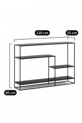Dekoratif Metal Konsol -  Metal Vitrin - Metal Dresuar - 2