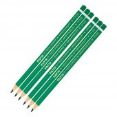 Yeşil Kalem Kopya 6 Adet Fatih Yeşil Kurşun Kalem Başlık Kalemi 6 Adet - 1