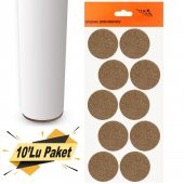 Masa Sandalye  Zemin Koruyucu Keçe Yapışkanlı 45 mm (10Lu PAKET) - 1
