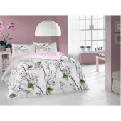Cotton Box CTN 17666 TK Ranforce Nevresim Takımı Modaline Pamela Pembe Tek Kişilik - 1