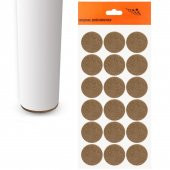 Masa Sandalye Parke Zemin Koruyucu Keçe Yapışkanlı 35 mm (18Li PAKET) - 1