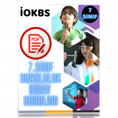 7. Sınıf Bursluluk Sınav Soruları (PDF Sorular Kitabı) - 1