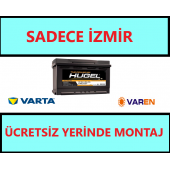 Hugel Ultra 12 V 60 Ah 490CCA Akü - 1