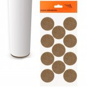 Masa Sandalye Parke Zemin Koruyucu Keçe Yapışkanlı 40 mm (11Li PAKET) - 1