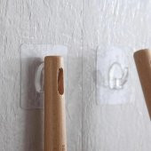 Kendinden Yapışkanlı Kapı Askılığı Duvar Banyo Mutfak Askısı - 5