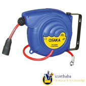 Osaka Opt Mh 100 Makaralı Hava Hortumu 12 METRE - 1