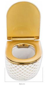 Pure Gold Yavaş Kapanır Klozet Kapağı Cs-11 - 1
