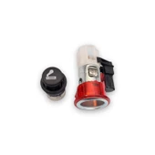 Seat Cordoba 2003-2009 Çakmaklık Kovanı Manşonu Kırmızı 1J0919309 - 1