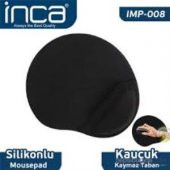 Inca IMPS-008 Sılıcone Siyah Mouse Pad (kaymaz taban) - 1